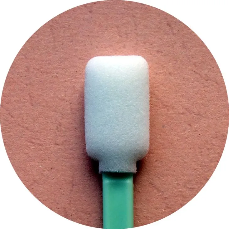 Grands écouvillons en mousse de nettoyage à tête rectangulaire