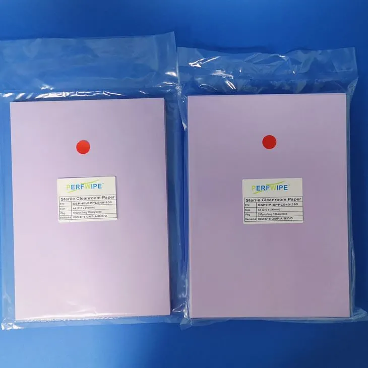 Papier Clearoom Stérile Violet